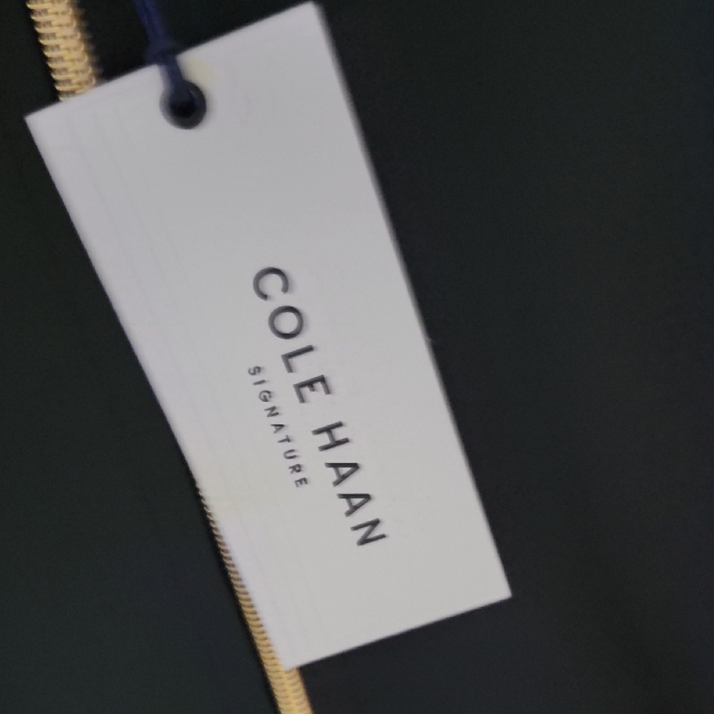 Cole Haan Vince Black Trench Coat for Women - Picture 3 of 8